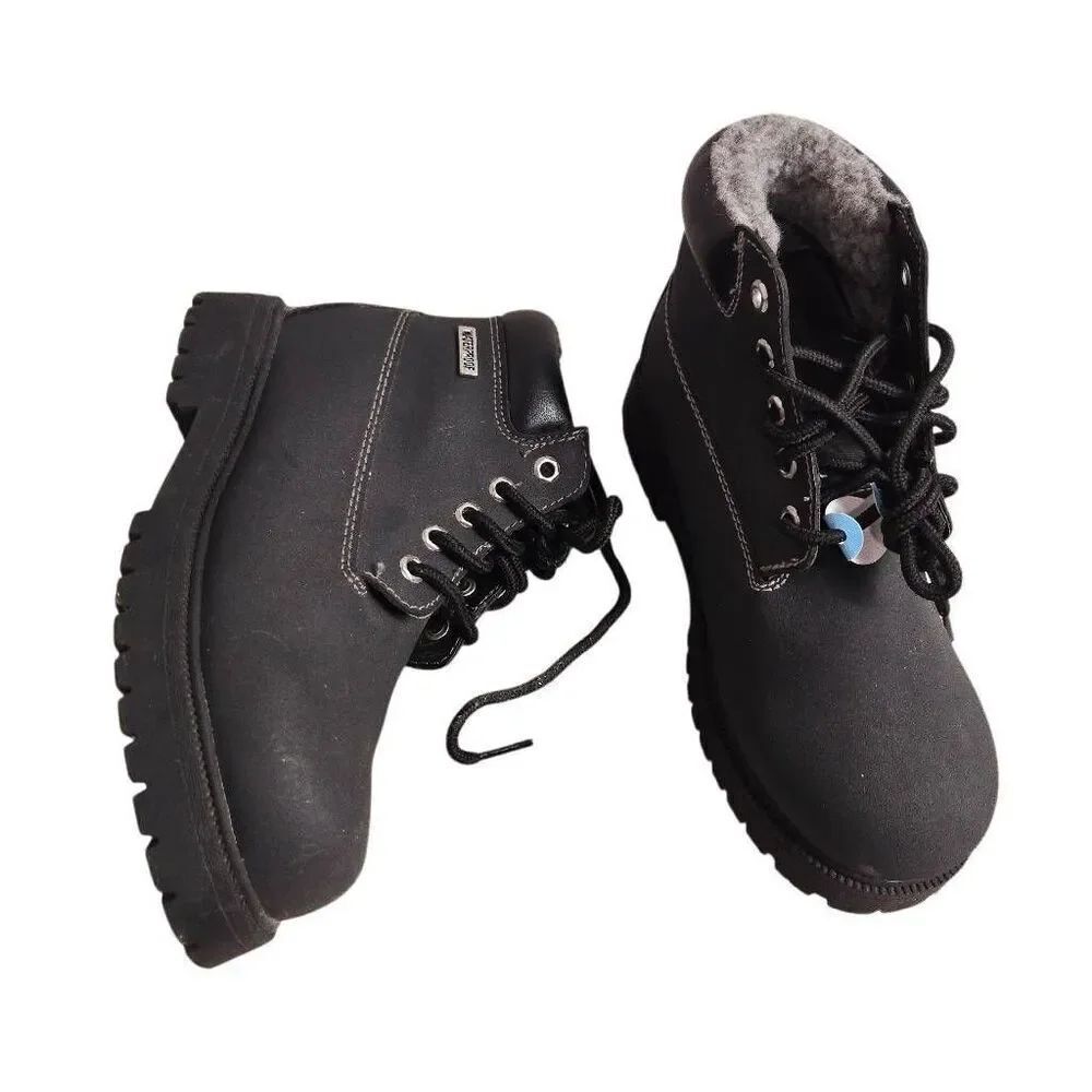 Smartfit skid resist Black Above Ankle Rugged Outdoor Waterproof Boots, 3